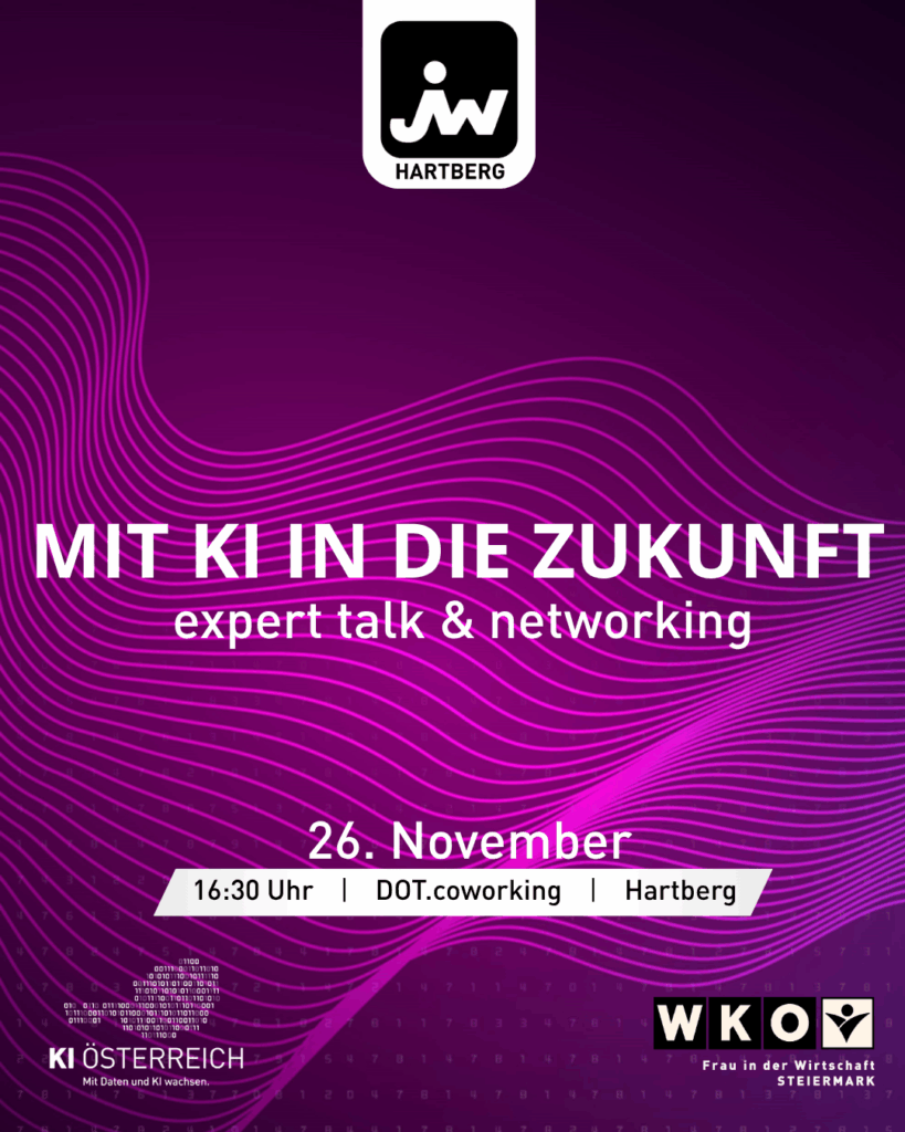 Mit KI in die Zukunft - expert talk & networking