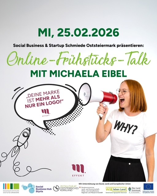 Frühstücks-Talk: Basis schaffen, Wirkung entfalten: Markenkern, Storytelling & Social Media effektiv nutzen (online)